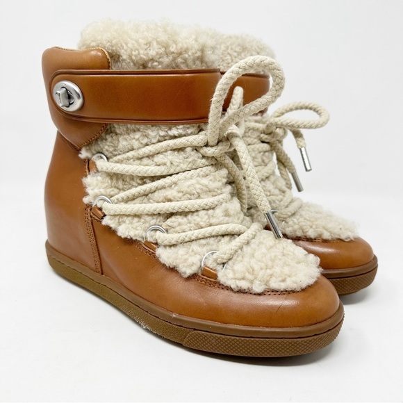 Coach Monroe Shearling Boots - Picture 1 of 11